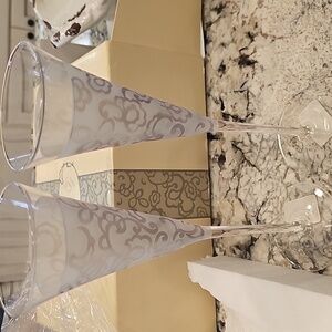 NIB Lenox Heirness Flute Pair